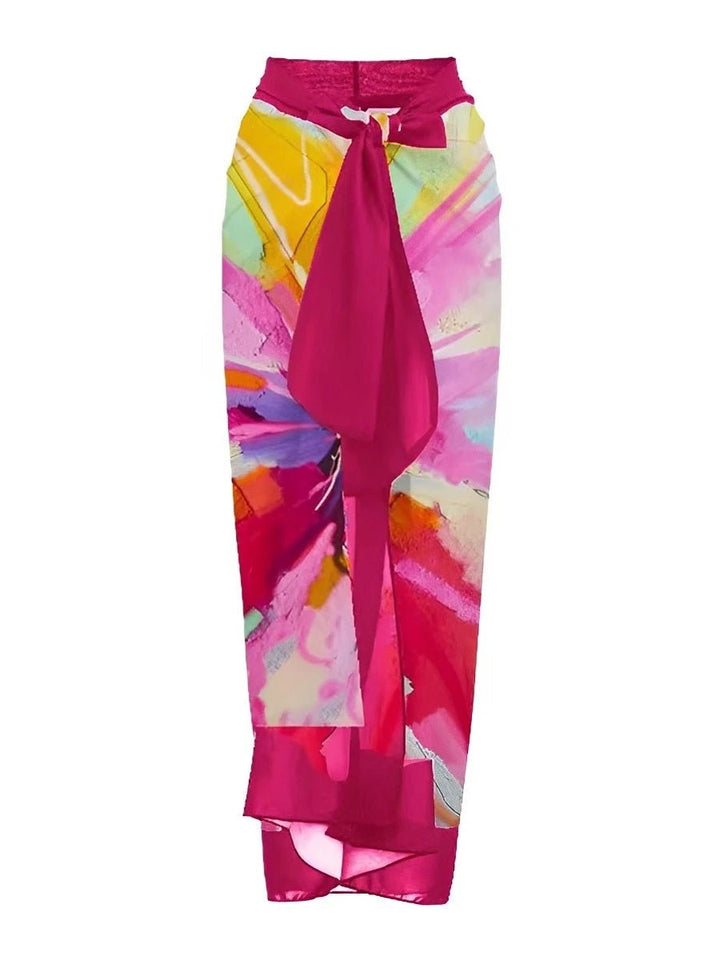 2025 Printed One - Piece Swimsuit – Slim Fit Graphic Swimwear for Women - VeauBeauty