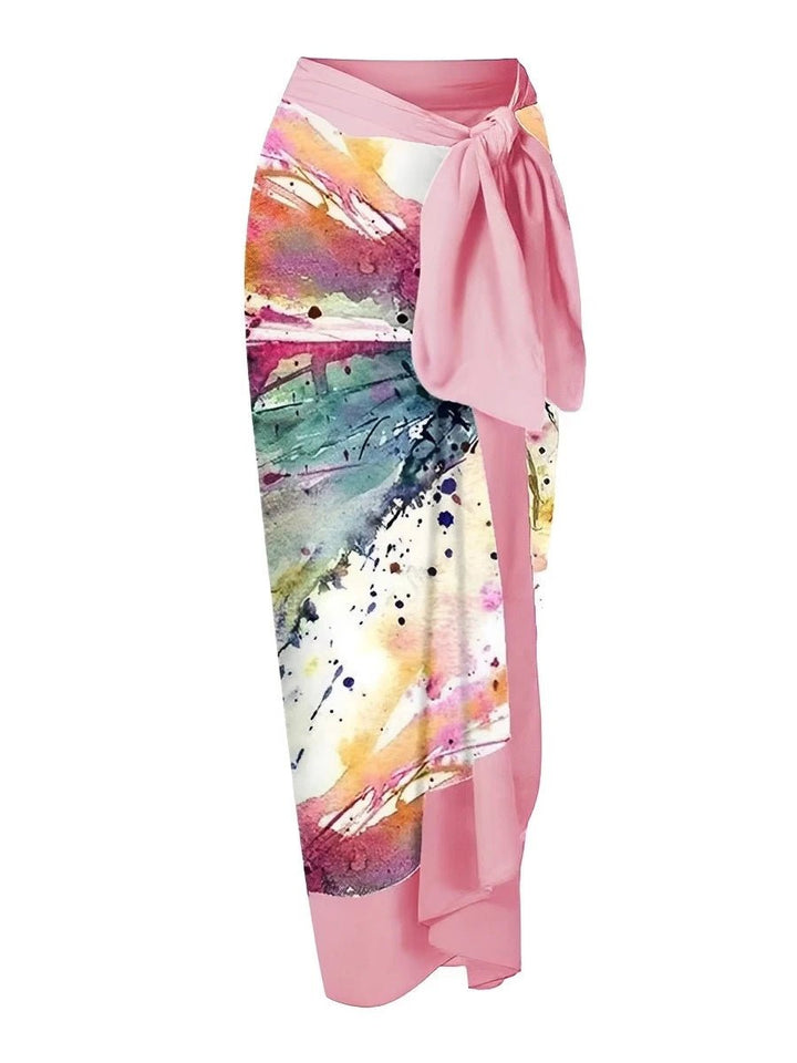 2025 Printed One - Piece Swimsuit – Slim Fit Graphic Swimwear for Women - VeauBeauty
