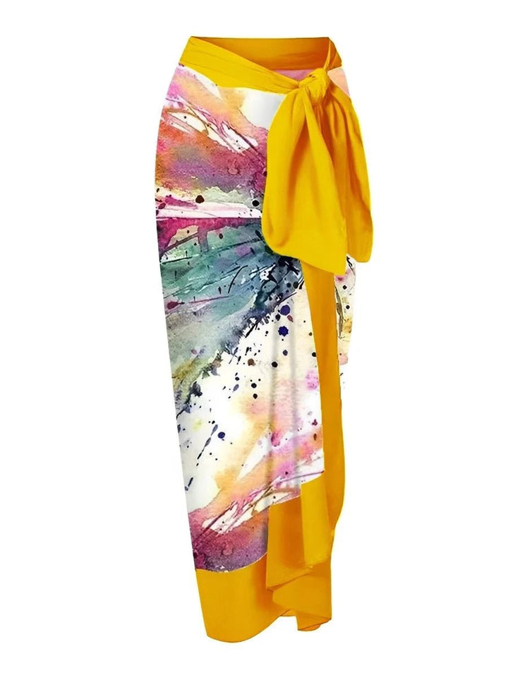 2025 Printed One - Piece Swimsuit – Slim Fit Graphic Swimwear for Women - VeauBeauty