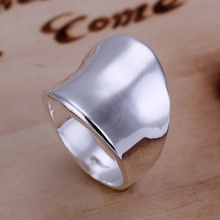 925 Sterling Silver Size 6 - 10 Ring – Elegant Wedding Band for Women and Men - VeauBeauty