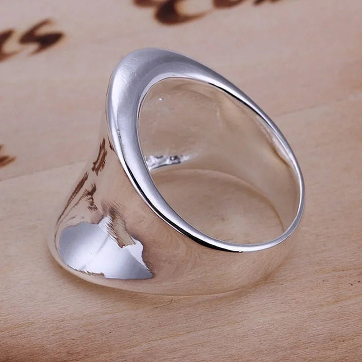 925 Sterling Silver Size 6 - 10 Ring – Elegant Wedding Band for Women and Men - VeauBeauty