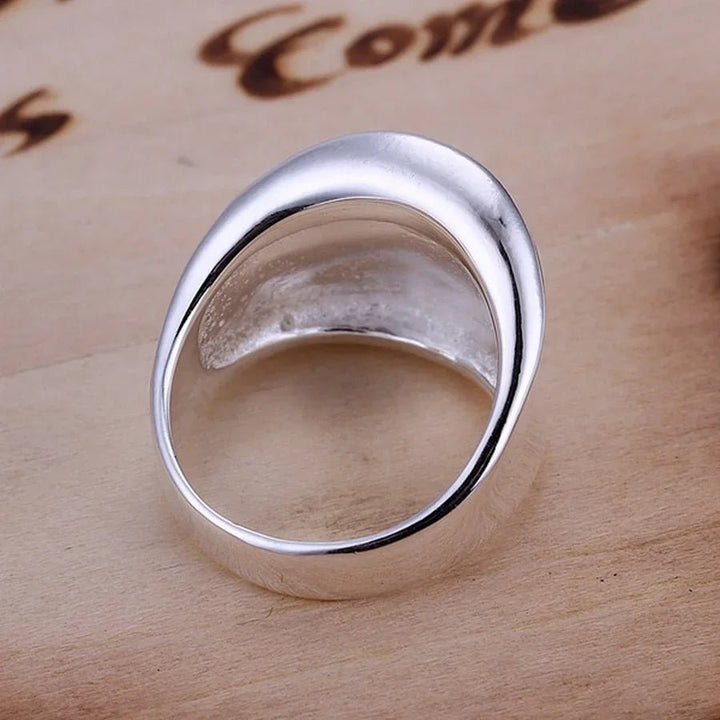 925 Sterling Silver Size 6 - 10 Ring – Elegant Wedding Band for Women and Men - VeauBeauty