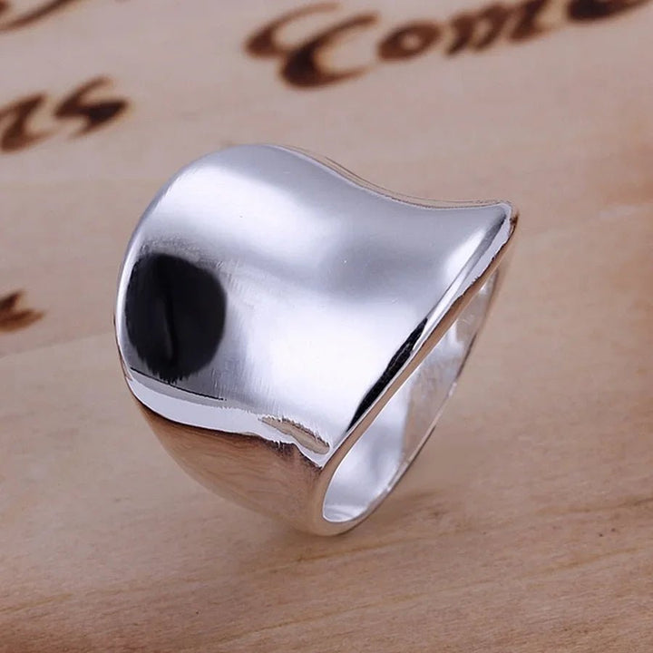 925 Sterling Silver Size 6 - 10 Ring – Elegant Wedding Band for Women and Men - VeauBeauty