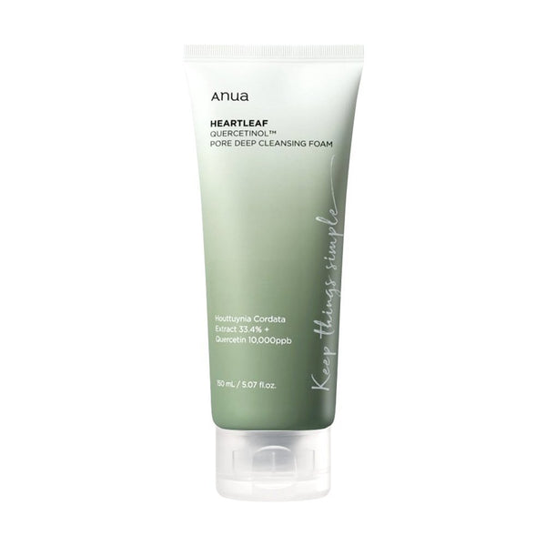 Anua Heartleaf Quercetinol Pore Deep Cleansing Foam 150ml - VeauBeauty