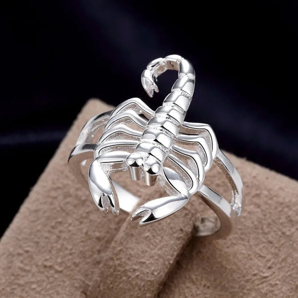 Beautiful 925 Sterling Silver Scorpion Ring – Domineering Women’s Jewelry Gift - VeauBeauty