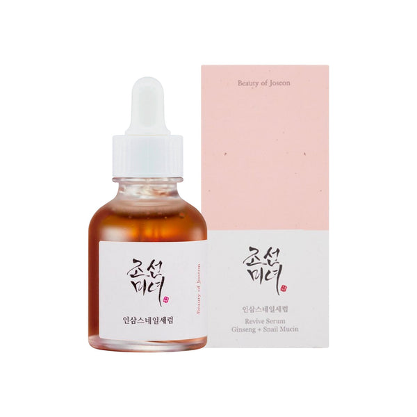 Beauty of Joseon Revive Serum 30ml – Anti - Aging Serum with Ginseng & Snail Mucin - VeauBeauty