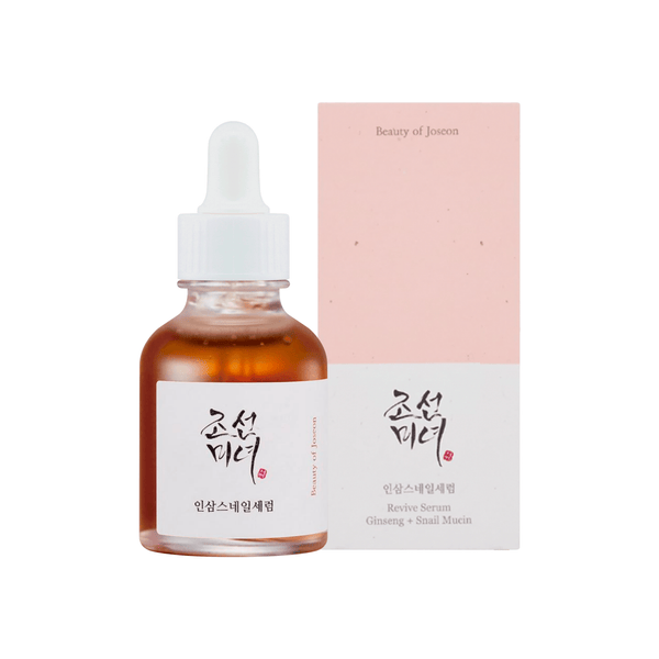 Beauty of Joseon Revive Serum 30ml – Ginseng & Snail Mucin Anti - Aging & Hydrating Serum - VeauBeauty