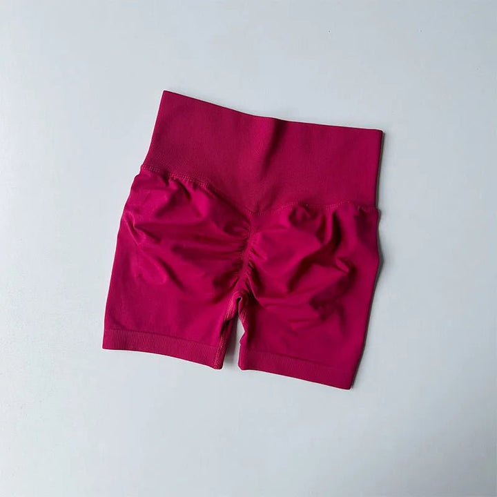 BreathEase Women's 3/4 Yoga Shorts – Super Stretch Cotton, Seamless Fit - VeauBeauty