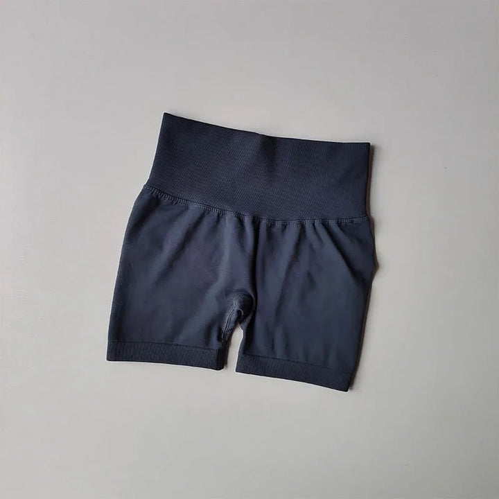BreathEase Women's 3/4 Yoga Shorts – Super Stretch Cotton, Seamless Fit - VeauBeauty