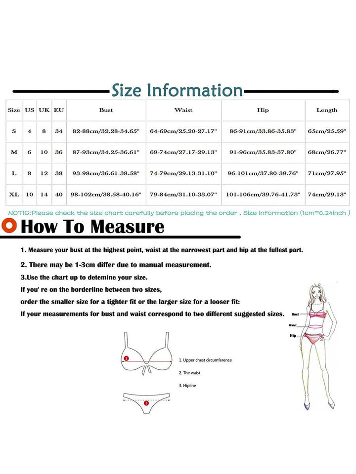 Classic Solid Color Bikini Set – Wire - Free Padded Swimwear for Women - VeauBeauty