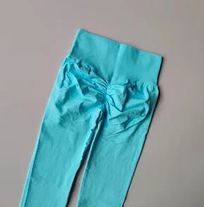 CoreMotion Seamless Full - Length Yoga Leggings – Elastic Waist, Nylon Stretch Fit - VeauBeauty