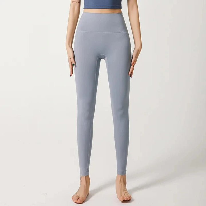 Double - Sided Brushed Sports Casual Women's Fall Running Fitness High - Waisted Yoga Pants Hip Lift - VeauBeauty