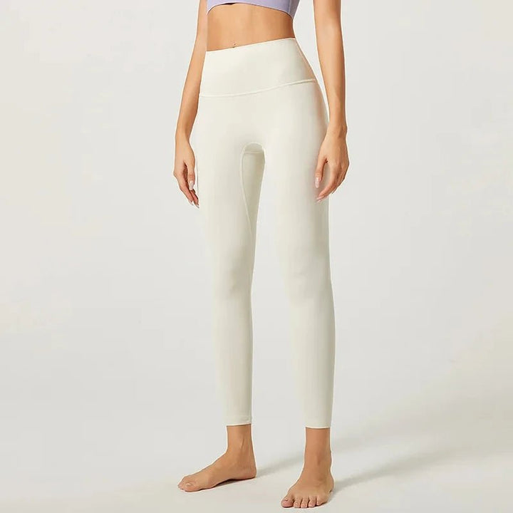 Double - Sided Brushed Sports Casual Women's Fall Running Fitness High - Waisted Yoga Pants Hip Lift - VeauBeauty