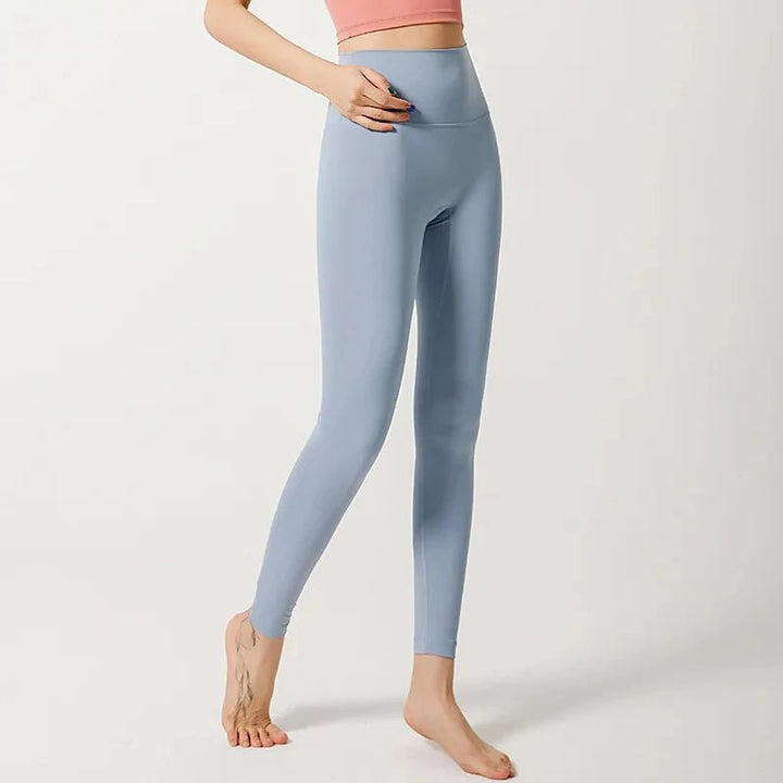Double - Sided Brushed Sports Casual Women's Fall Running Fitness High - Waisted Yoga Pants Hip Lift - VeauBeauty