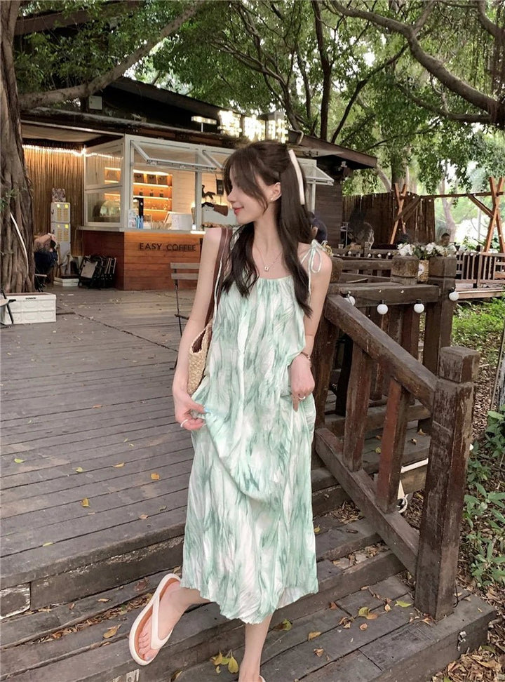 Everyday Suspender Maxi Skirt – Free Size Casual Long Dress for Women - VeauBeauty