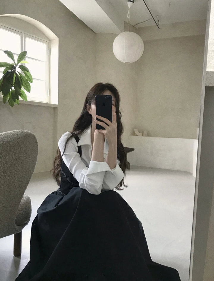 French Chic Summer Dress – High Waist Elegant Hepburn Style for Women - VeauBeauty