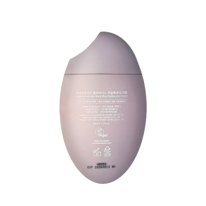 Haruharu Wonder Black Rice 10 Hyaluronic Cream 50ml - VeauBeauty