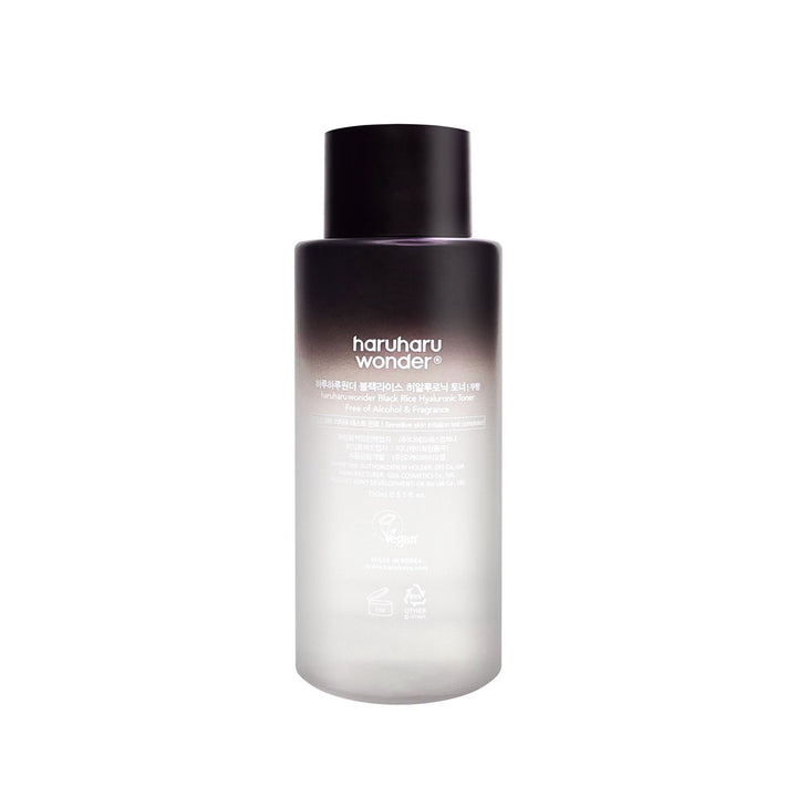 Haruharu Wonder Black Rice Hyaluronic Toner Fragrance Free 150ml - VeauBeauty