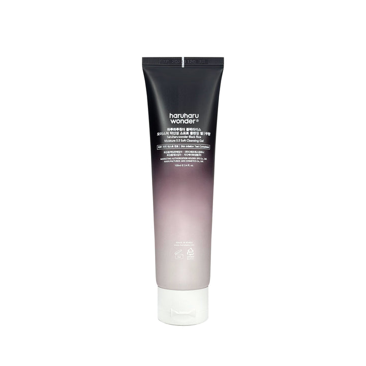 Haruharu Wonder Black Rice Moisture 5.5 Soft Cleansing Gel 100ml - VeauBeauty