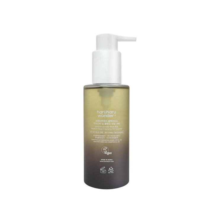 Haruharu Wonder Black Rice Moisture Deep Cleansing Oil 150ml - VeauBeauty