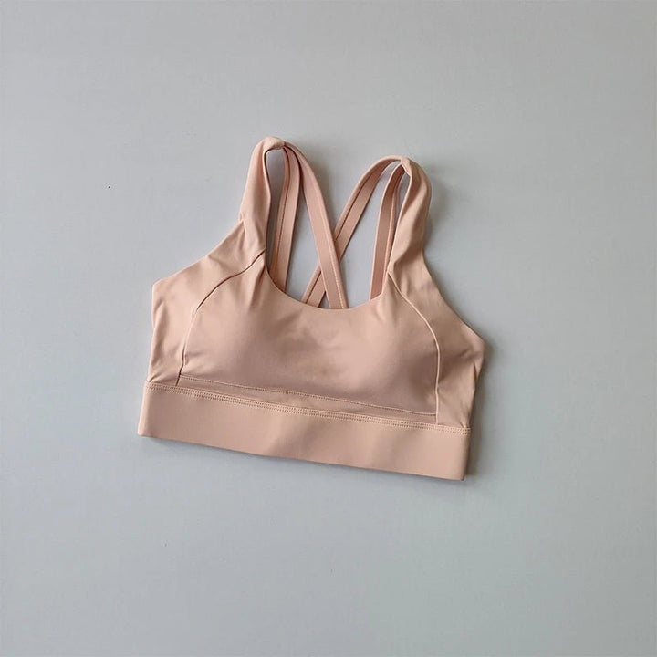 High - Intensity Sports Bra – Shockproof Quick - Dry Fitness Running Top - VeauBeauty