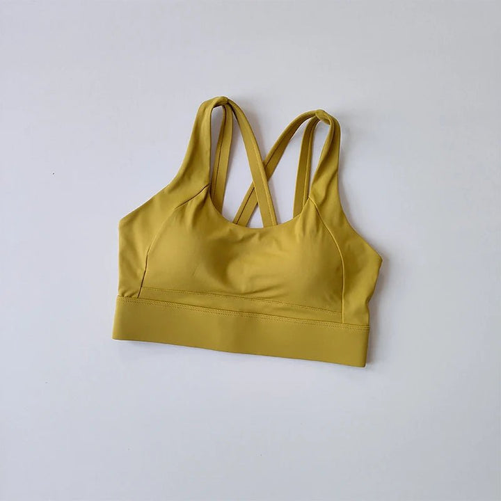 High - Intensity Sports Bra – Shockproof Quick - Dry Fitness Running Top - VeauBeauty