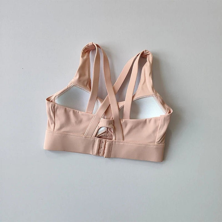 High - Intensity Sports Bra – Shockproof Quick - Dry Fitness Running Top - VeauBeauty
