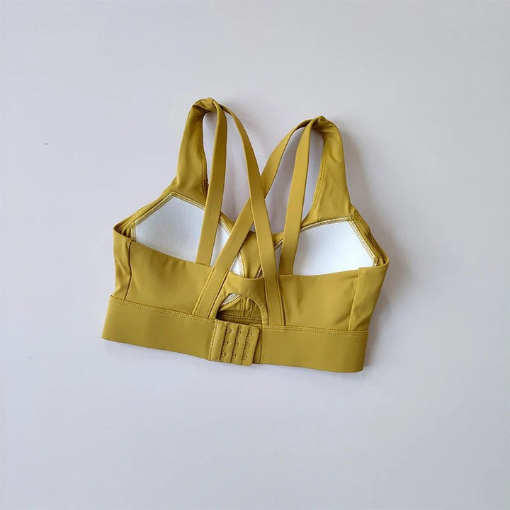 High - Intensity Sports Bra – Shockproof Quick - Dry Fitness Running Top - VeauBeauty