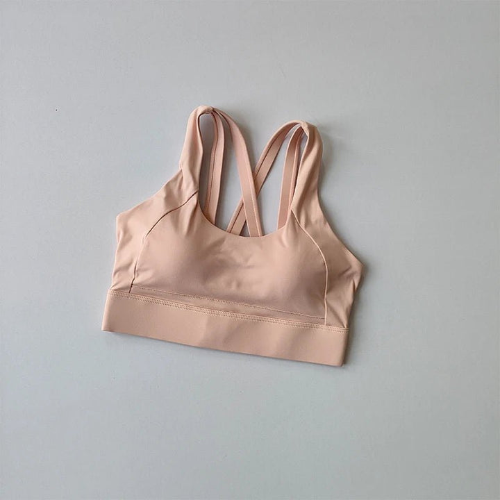 High - Intensity Sports Bra – Shockproof Quick - Dry Fitness Running Top - VeauBeauty