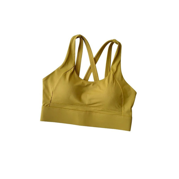 High - Intensity Sports Bra – Shockproof Quick - Dry Fitness Running Top - VeauBeauty