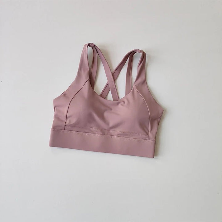 High - Intensity Sports Bra – Shockproof Quick - Dry Fitness Running Top - VeauBeauty