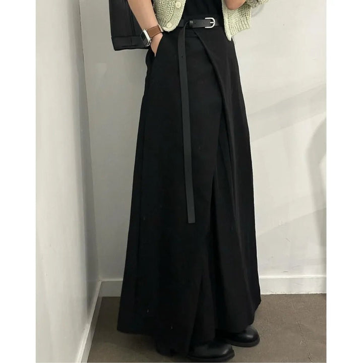 High Waist A - Line Skirt – Knee - Length Polyester Skirt for Women (18–24) - VeauBeauty