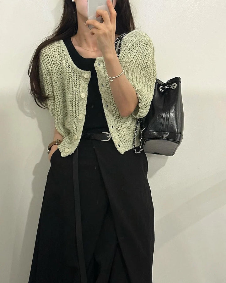 High Waist A - Line Skirt – Knee - Length Polyester Skirt for Women (18–24) - VeauBeauty