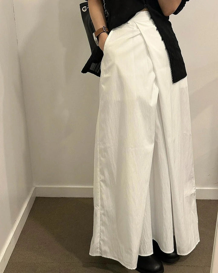 High Waist A - Line Skirt – Knee - Length Polyester Skirt for Women (18–24) - VeauBeauty