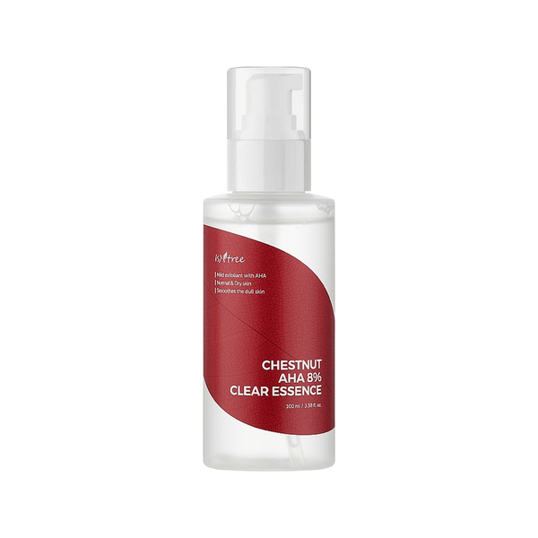 Isntree Chestnut AHA 8% Clear Essence 100ml - VeauBeauty