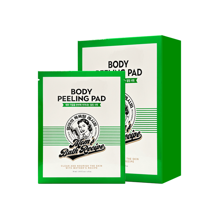 Mom's Bath Recipe Body Peeling Pad Original (8ea) - VeauBeauty