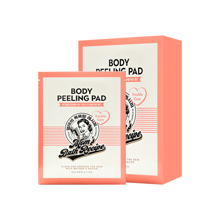 Mom’s Bath Recipe Body Peeling Pad Trouble (8ea) - VeauBeauty