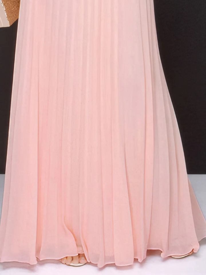 Pleated Sleeveless Maxi Cami Dress - VeauBeauty
