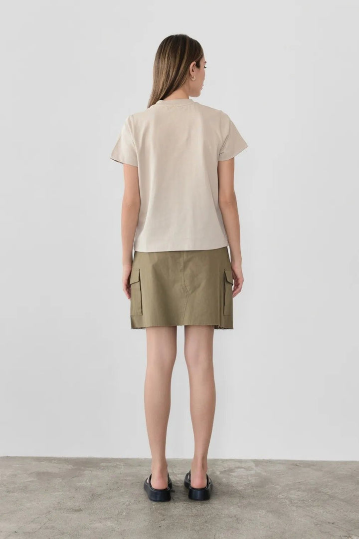 POL Slit Skirt with Pockets - VeauBeauty