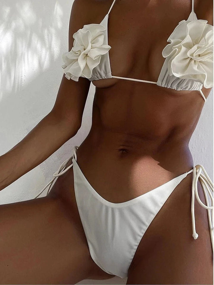 Printed Bikini – Low - Waist, Padded & Wire - Free Design 2025 - VeauBeauty