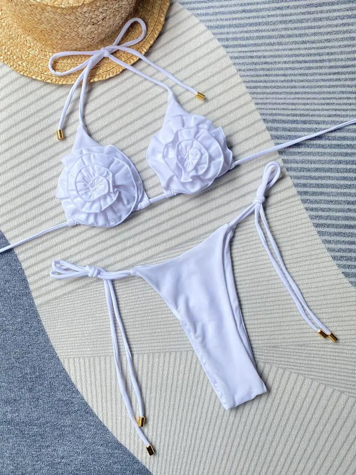 Printed Bikini – Low - Waist, Padded & Wire - Free Design 2025 - VeauBeauty