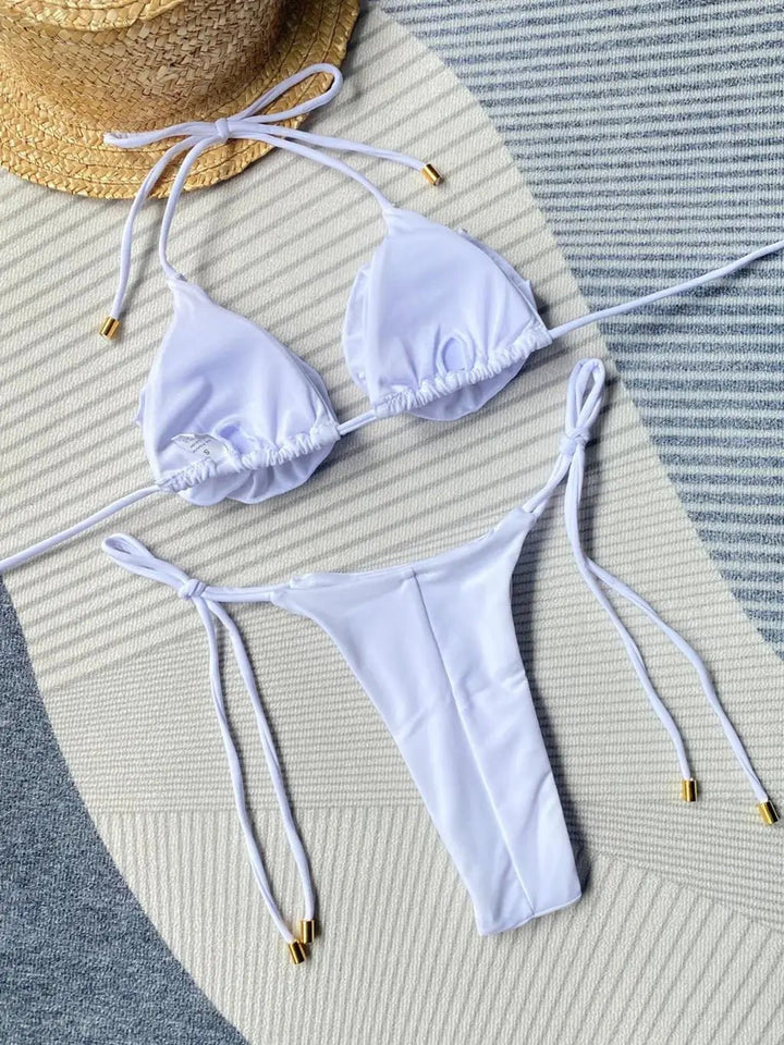 Printed Bikini – Low - Waist, Padded & Wire - Free Design 2025 - VeauBeauty