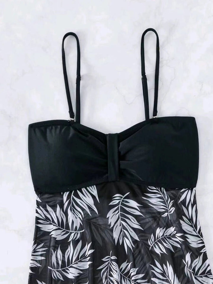 Printed Bikini Set – Wire - Free Two - Piece Swimwear for Women 2025 - VeauBeauty