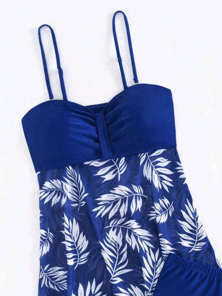 Printed Bikini Set – Wire - Free Two - Piece Swimwear for Women 2025 - VeauBeauty