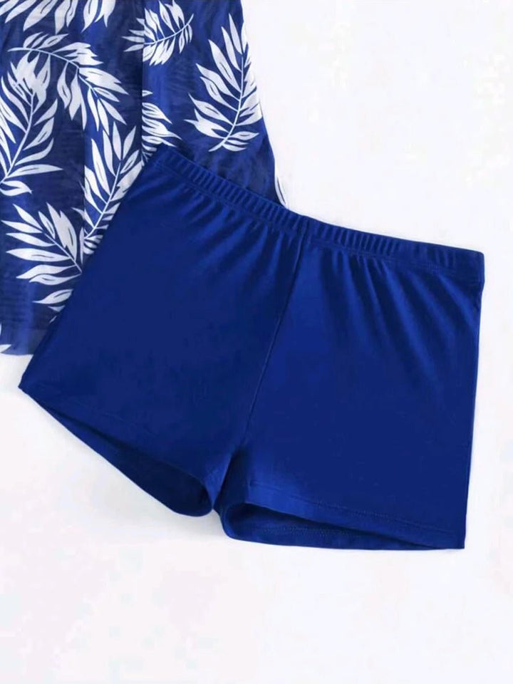 Printed Bikini Set – Wire - Free Two - Piece Swimwear for Women 2025 - VeauBeauty