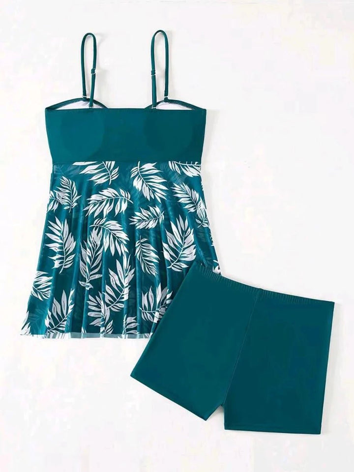 Printed Bikini Set – Wire - Free Two - Piece Swimwear for Women 2025 - VeauBeauty