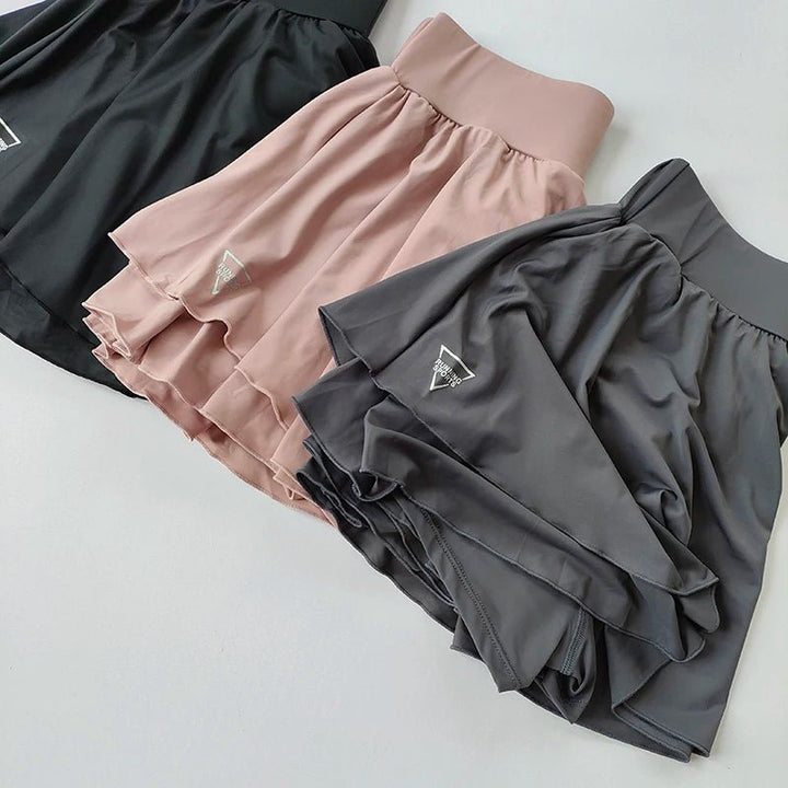 Quick - Dry Sports Skirt – Breathable Two - Piece Running and Tennis Skirt for Women 2025 - VeauBeauty