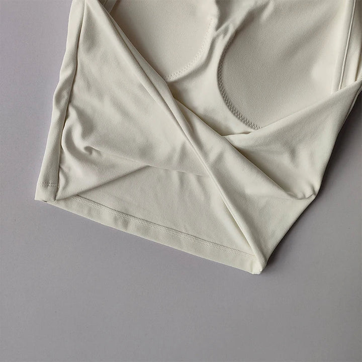 Sexy Short Backless Yoga Top – Quick - Drying Sports Vest with Chest Pad 2025 - VeauBeauty