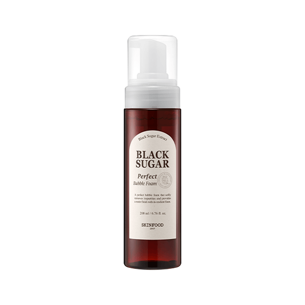 SKINFOOD Black Sugar Perfect Bubble Foam 200ml - VeauBeauty
