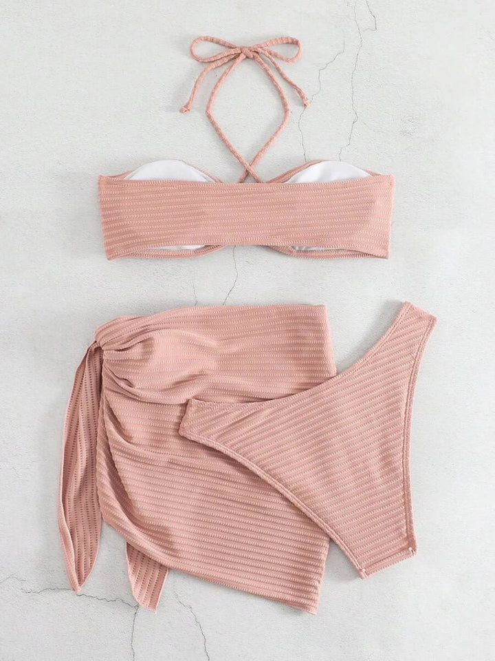 Sleek Wire - Free Bikini Set – Low Waist Padded Swimwear for Women (2025) - VeauBeauty